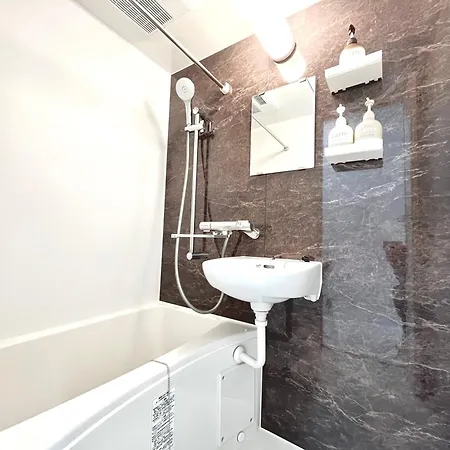 Ferienwohnung タスキsmart神楽坂ii Präfektur Tokio Exterior foto